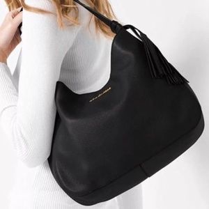 New Michael Kors Leather Authentic Shoulder Bag